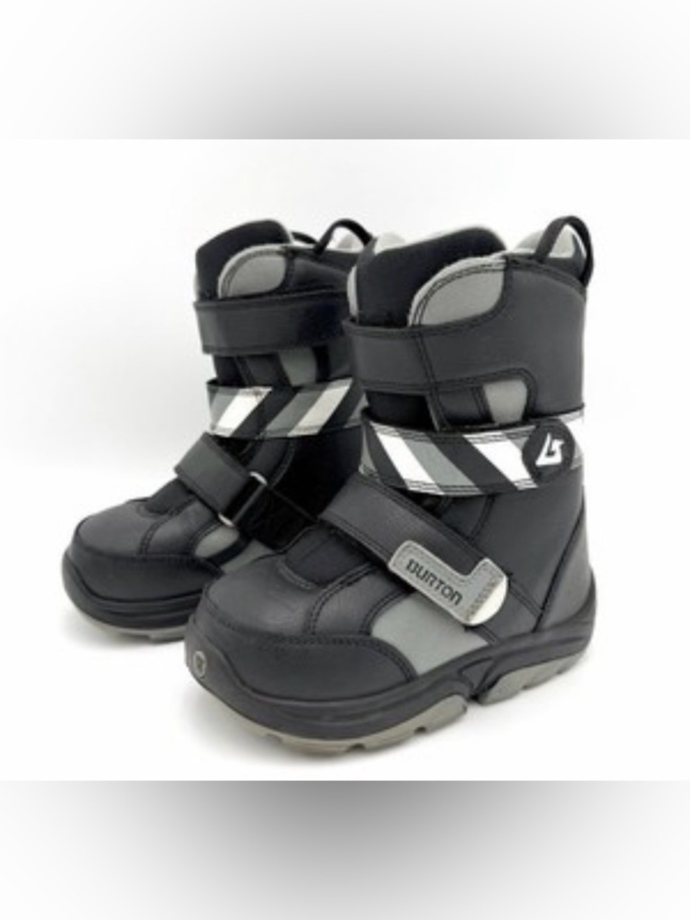 BURTON Grom Snowboard Boots Youth Kids Black - US 12